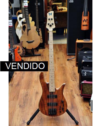 Fodera Monarch Standard Special 4 Koa Hollowbody Limited Edition Doctorbass 2020